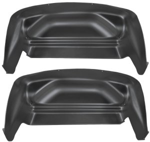 Chevrolet Silverado Wheel Well Guards - Rear - Husky Liners - Black - `07-`13 Chevrolet Silverado Wheel Well Guards - Rear - Husky Liners - Black - `07-`13